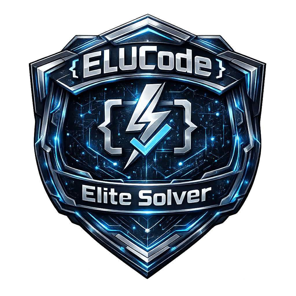 ELUCode Elite Solver Badge
